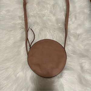 Madewell Circle Bag Nubuck Leather